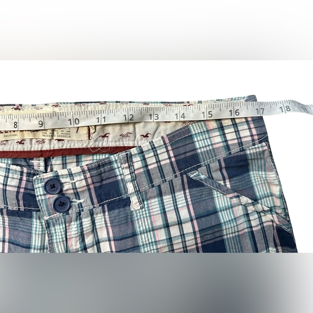 Women’s Y2K Hollister Plaid Shorts Size 7 Preppy - Picture 6 of 7
